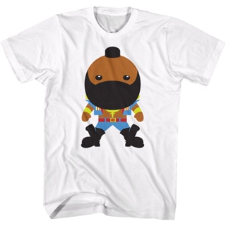 Bubble Character Mr. T Shirt เสื้อยืดแขนสั้น เสื้อยืดสไตล์เกาหลี เสื้อคู่ เสื้อยืดแขนสั้น