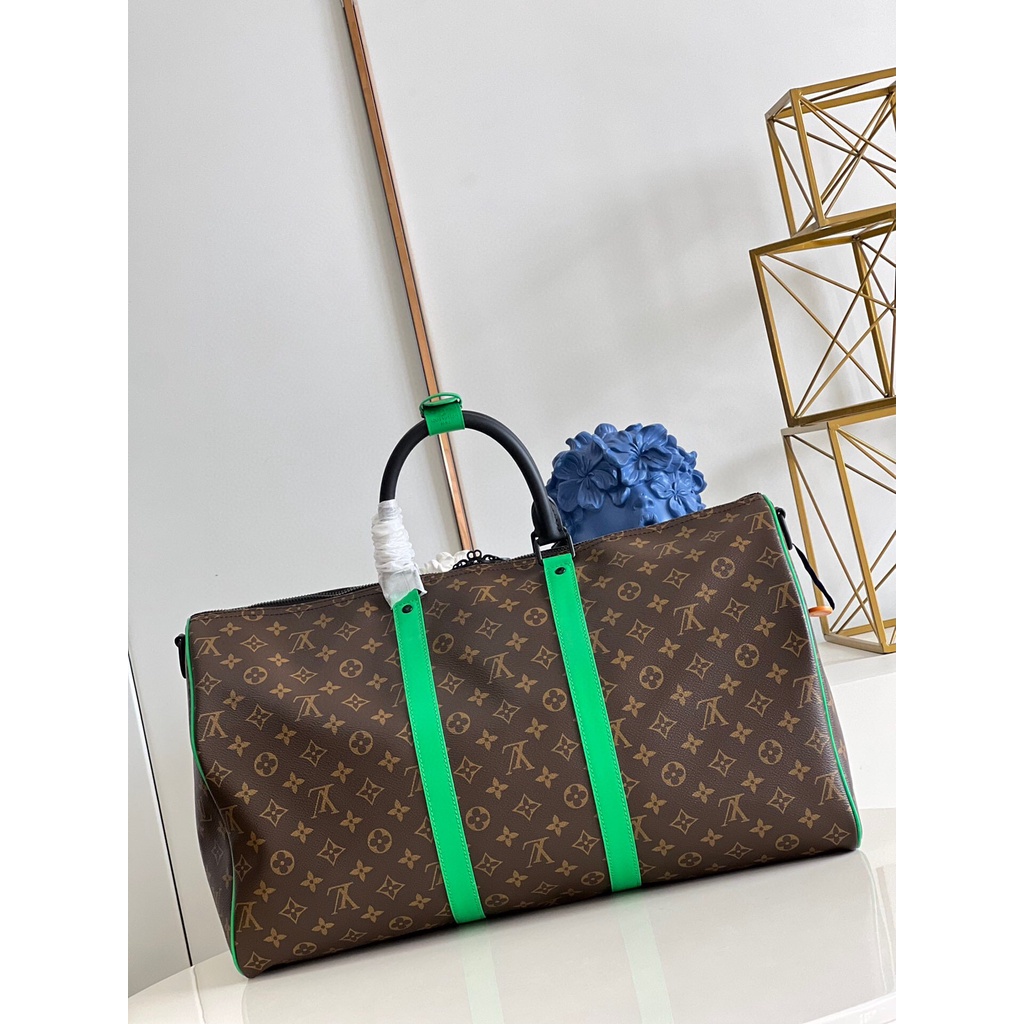 พรี-ราคา9400-lv-louis-vuitton-keepall-50cm-m46259-กระเป๋าแฟชั่นกระเป๋าเดินทาง