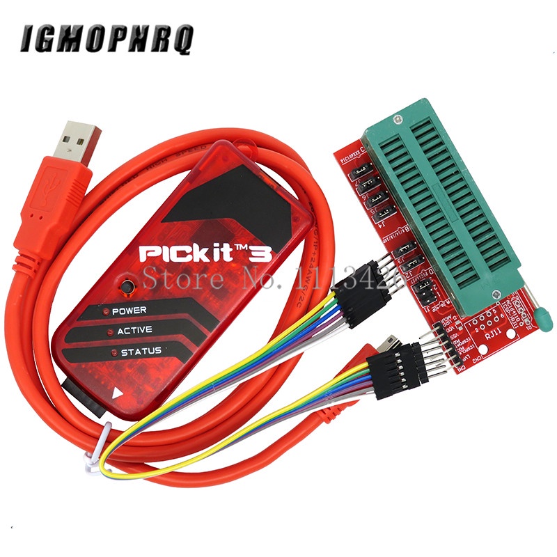 1 ชุด PICKIT3 โปรแกรมเมอร์ + PIC ICD2 PICKit 2 PICKIT 3 PICKIT 3.5 อะแด ...