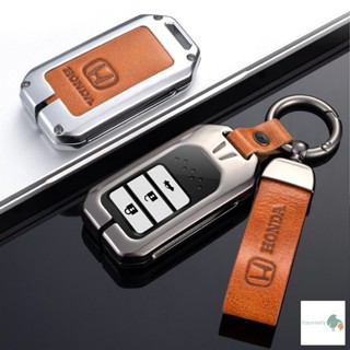 ภาพหน้าปกสินค้า*สินค้าพร้อมส่ง* เคสกุญแจรถยนต์ Honda Smart Key เคสกุญแจโลหะ เคสกุญแจรีโมทรถยนต์ เคสกุญแจรีโมทรถ เคสกุญแจรถ ฮอนด้า ซึ่งคุณอาจชอบราคาและรีวิวของสินค้านี้