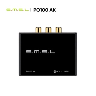 อินเตอร์เฟซดิจิทัล SMSL PO100 AK USB XOMS XU316 32bit 768Khz AK4493S MQA ถอดรหัสออปติคอลโคแอกเชียล เอาต์พุต RCA สําหรับ PS4 PS5 Switch