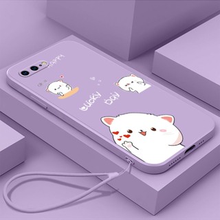 เคสโทรศัพท์มือถือ Tpu ขอบตรง ลายแมวภาษาอังกฤษ สําหรับ iPhone 7plus 8plus X xs xr xs max