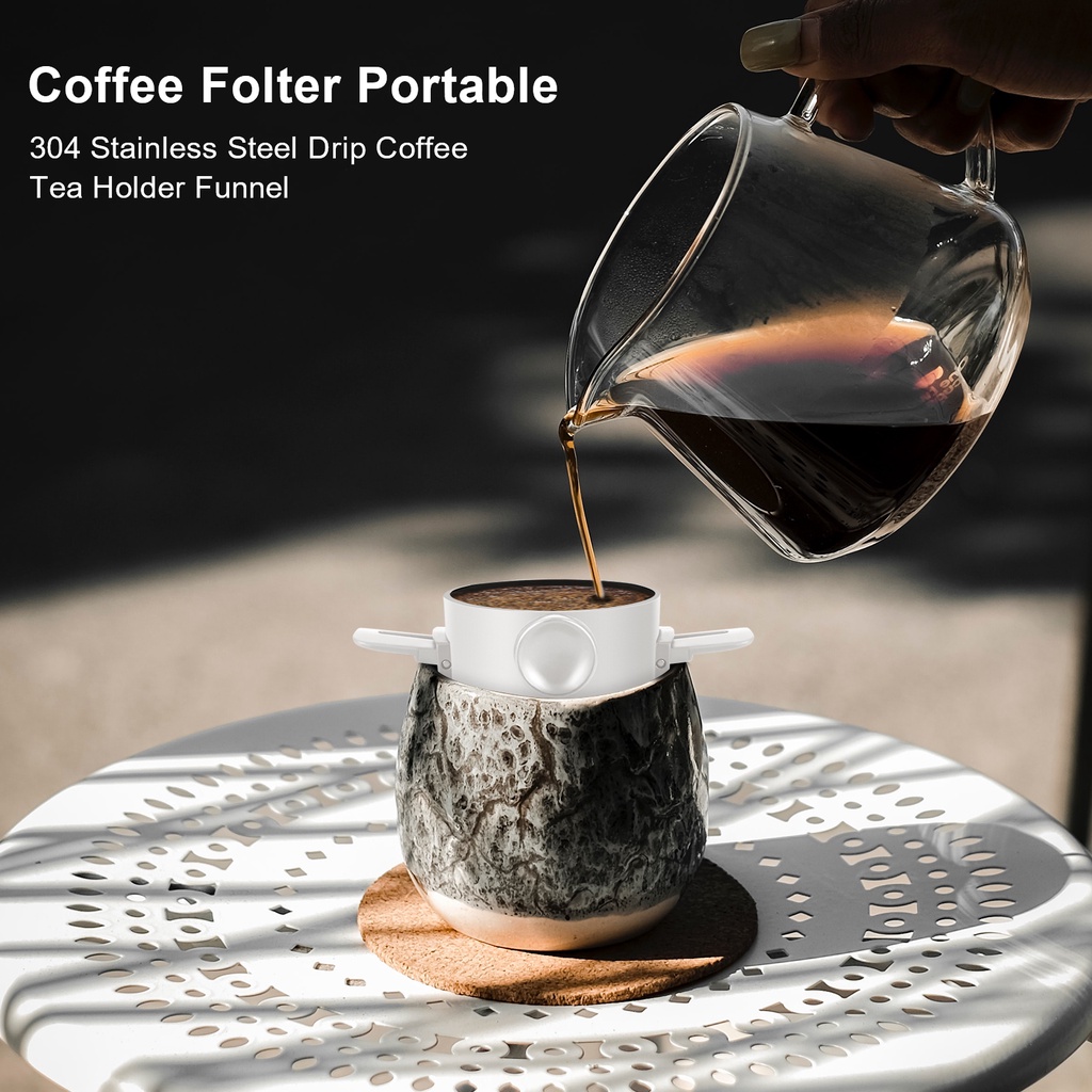 ในการจัดส่ง-ที่ดริปกาแฟแบบพกพานำกลับมาใช้ใหม่ได้-coffee-filters-drip-tea-holder-mesh-baskets