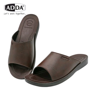 รองเท้าแตะ ADDA PU ลำลองแบบสวม รุ่น 7F13M1 {ไซส์ 39-43}แท้100%