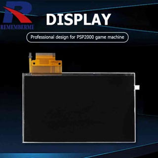 ภาพหน้าปกสินค้าอะไหล่หน้าจอ LCD แบบเปลี่ยน สําหรับ PSP 2000 2001 2003 2004 ที่เกี่ยวข้อง