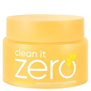 บาล์มทําความสะอาดผิวหน้า BANILA CO Clean it Zero Mandarin-C Brightening Cleansing Balm 3.38 fl.oz / 100 มล.