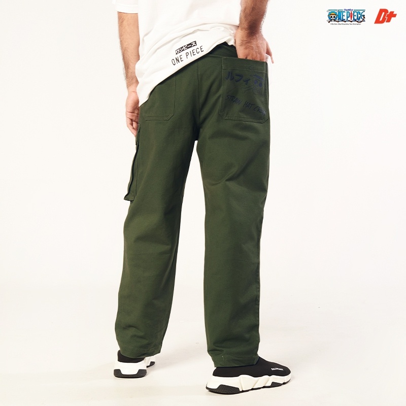 กางเกงขายาว-one-piece-ลิขสิทธิ์แท้-10op-46-gr-green-dt-bkk-official-store