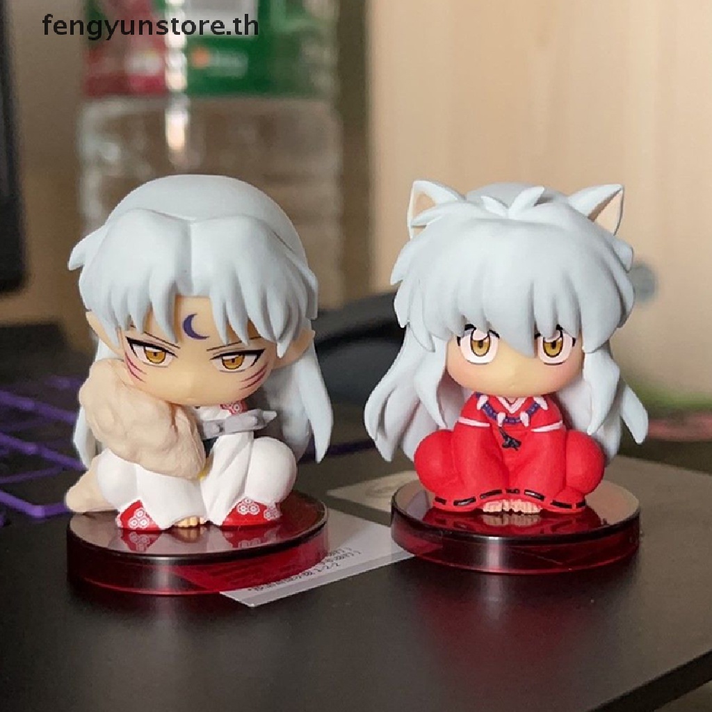 yunstore-ฟิกเกอร์อะนิเมะอินุยาฉะ-higurashi-kagome-miroku-sesshomaru-q-version-1-ชิ้น