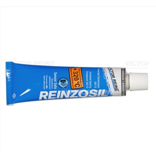 กาวประเก็น กาวทาประเก็น แบบ ซิลิโคน เทาดำ REINZOSIL ขนาด 70ML. VICTOR REINZ