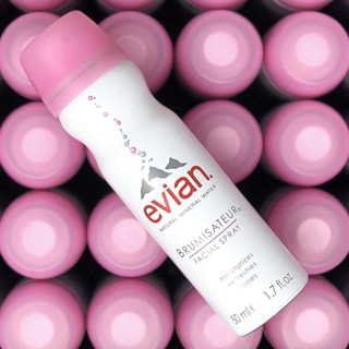 EVIAN FACIAL SPRAY 50ml. สเปรย์น้ำแร่เอเวียง คืนความสดชื่น ให้ความรู้สึกผ่อนคลาย