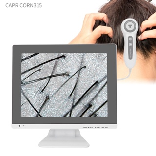 Capricorn315~ เครื่องวิเคราะห์เส้นผมอัจฉริยะ หน้าจอ Lcd ตรวจจับสิวเสี้ยน รูขุมขน หนังศีรษะ (ปลั๊ก Au)