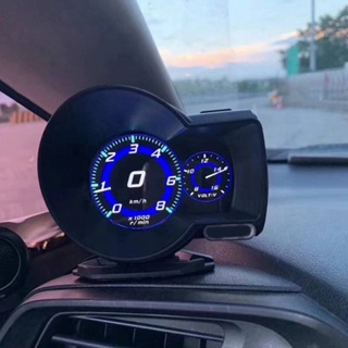 Smart Gauge OBD2+GPS เครื่องวัดความร้อน ความเร็ว วัด Speedometer, อุณหภูมิเครื่องยนต์, วัดอุณหภูมิน้ำมัน