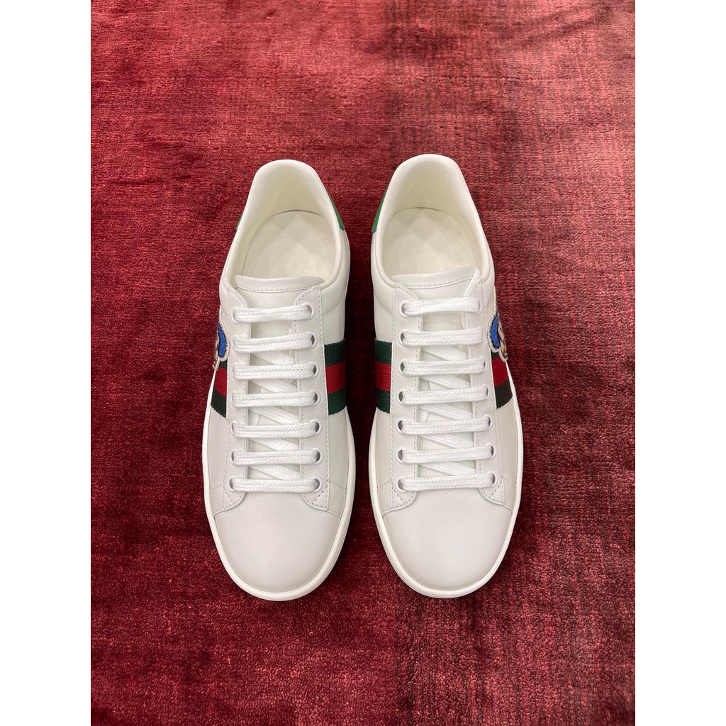 พรี-ราคา4400-gucci-ace-sneakers-หนังแท้-รองเท้ากีฬา35-40-39-45