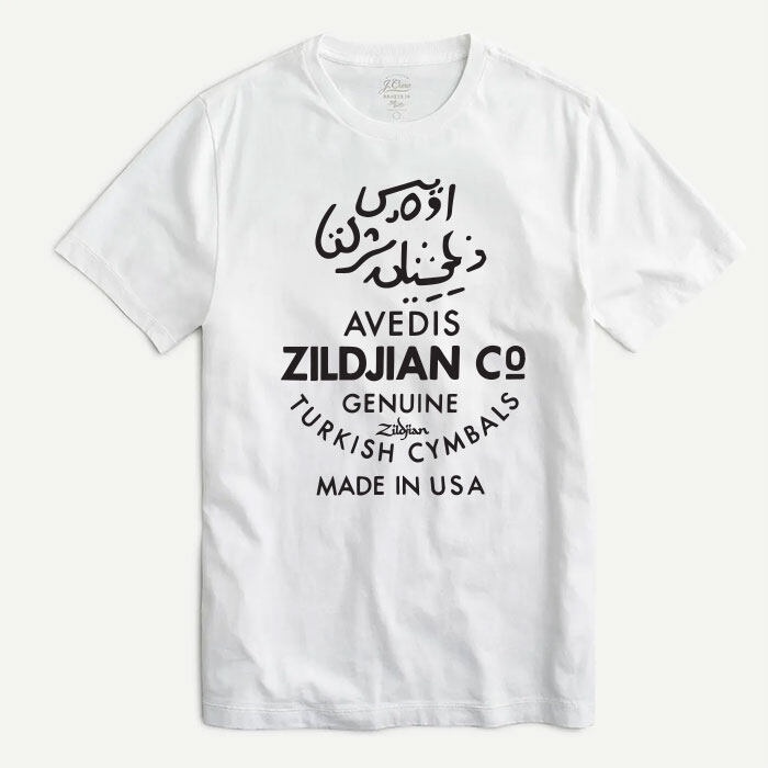 zildjian-music-t-shirt-drum-เสื้อยืด-กลอง-วงดนตรี-นักดนตรี-size-m-3xl-cotton100