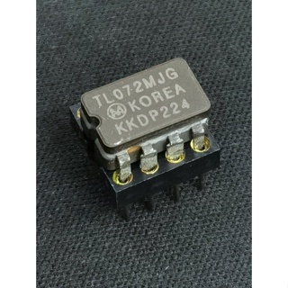 ภาพหน้าปกสินค้าDual OP-AMP ออปแอมป์ TL072MJG ตัวถังเซรามิค ผลิตที่ Korea ของแท้ พร้อมส่ง ซึ่งคุณอาจชอบสินค้านี้