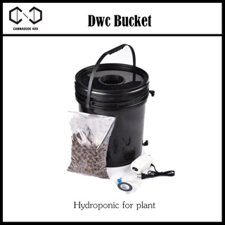 ถังไฮโดรโปนิกส์ 1 ถัง ชุดพร้อมปลูก DWC Hydroponics bucket 20L DWC ระบบไฮโดรโปนิกส์ Cloner ถังเดี่ยว Hydroponic ครบชุด