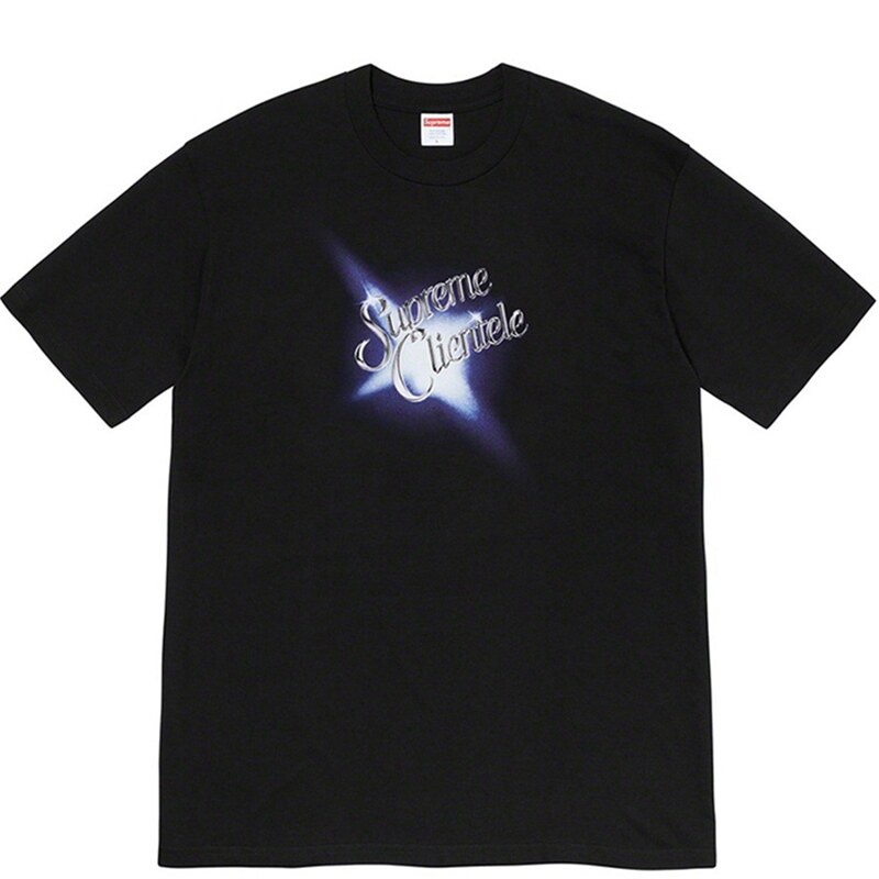 high-quality-supreme-20fw-clientele-tee-star-short-sleeve-flash-star-print-cotton-t-shirt-for-men-and-women