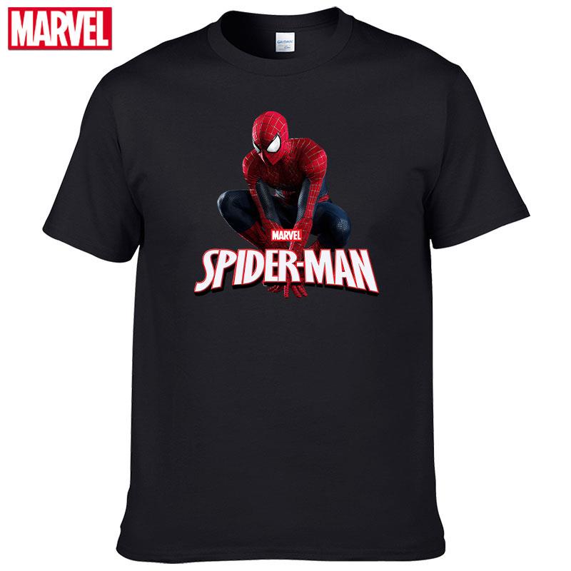 เสื้อยืด-พิมพ์ลาย-marvel-the-avengers-spiderman