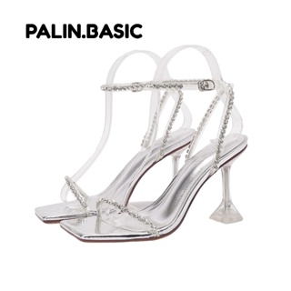 ภาพหน้าปกสินค้าส่งไว🔥 PALIN.BASIC 35-41 (งานพรีเมี่ยม) รองเท้าส้นสูง รัดส้น คาดเพชร สูง 3นิ้ว ทรงแบบ Amina (L-93, L-96) PALIN. ที่เกี่ยวข้อง