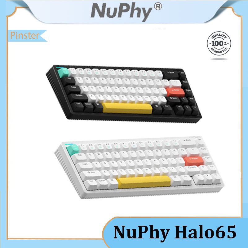 【พร้อมส่ง】NuPhy Halo65 คีย์บอร์ดบลูทูธไร้สาย สามโหมด iPad Win Mac hot ...