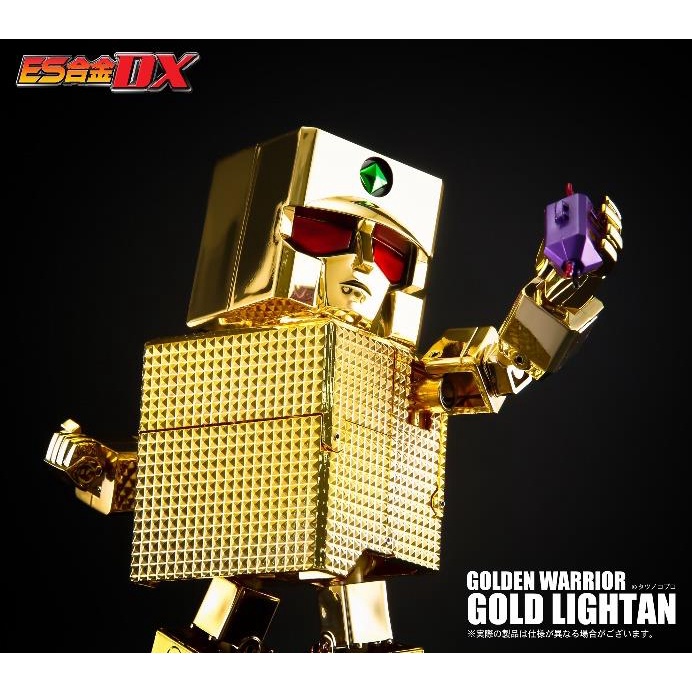 golden-warrior-gold-lightan-es-gokin-dx-gold-lightan-24k-gold-plated-ver-by-action-toys