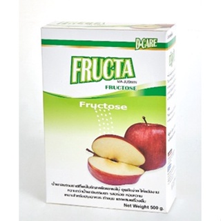ภาพหน้าปกสินค้าFructa Fructose 500 g. ฟรุกต้า น้ำตาล ฟรุกโตส น้ำตาลฟรุกโตส น้ำตาลธรรมชาติจากธัญพืชและผลไม้ ซึ่งคุณอาจชอบสินค้านี้