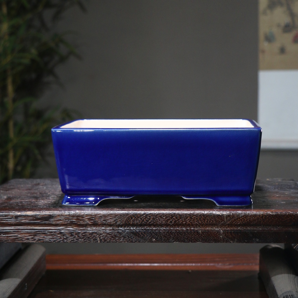jingdezhen-กระถางต้นไม้เซรามิค-ทรงสี่เหลี่ยมผืนผ้า-เคลือบเงา-สีสันสดใส-สไตล์จีน-คลาสสิก
