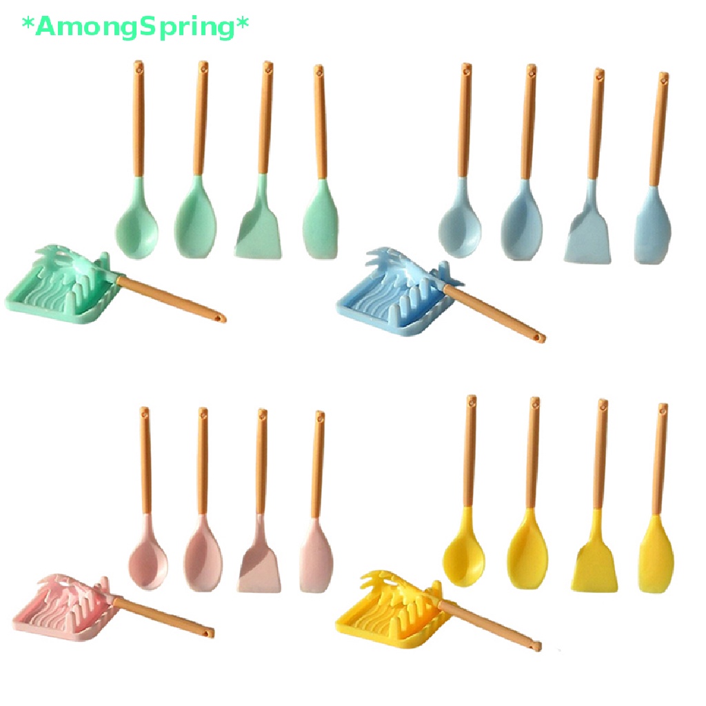 amongspring-gt-ใหม่-ไม้พาย-ช้อน-ขนาดมินิ-พร้อมถาดรอง-สําหรับตกแต่งบ้านตุ๊กตา-1-6-1-ชุด