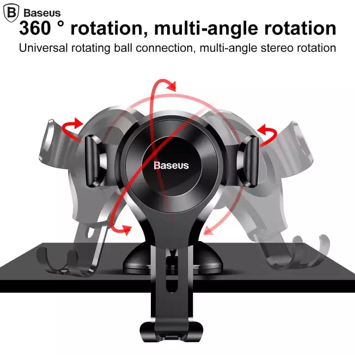 baseus-z1-phone-mount-for-car-แบบล็อคเวลาวางอัตโนมัติ-gravity-car-phone-holder-mount-for-car-dashboard-windshield