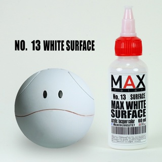สีแอร์บรัช MAX COLOR WHITE SURFACE No.13 สำเร็จรูปพร้อมใช้งาน