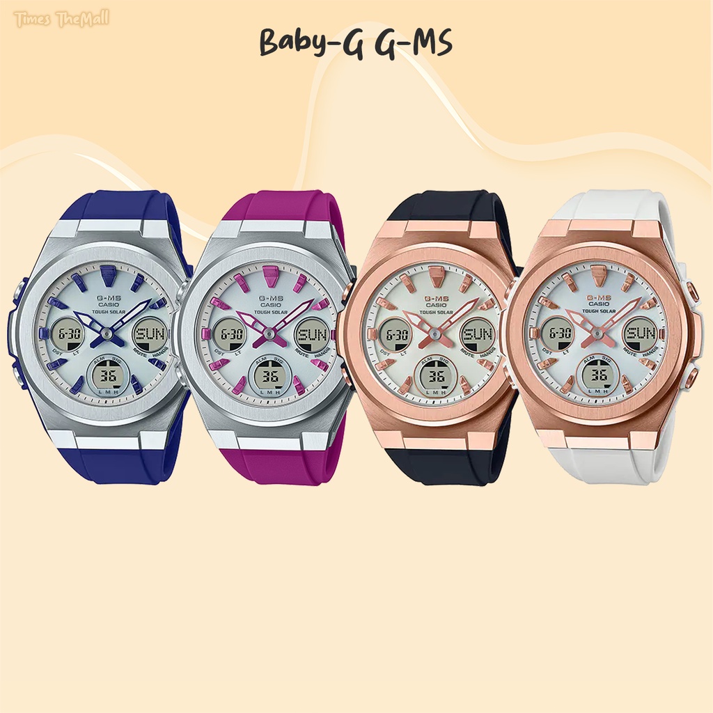 BABY-G G-MS รุ่น MSG-S600 ทุกรุ่น!! ของแท้ประกัน CMG 1ปี | Shopee Thailand