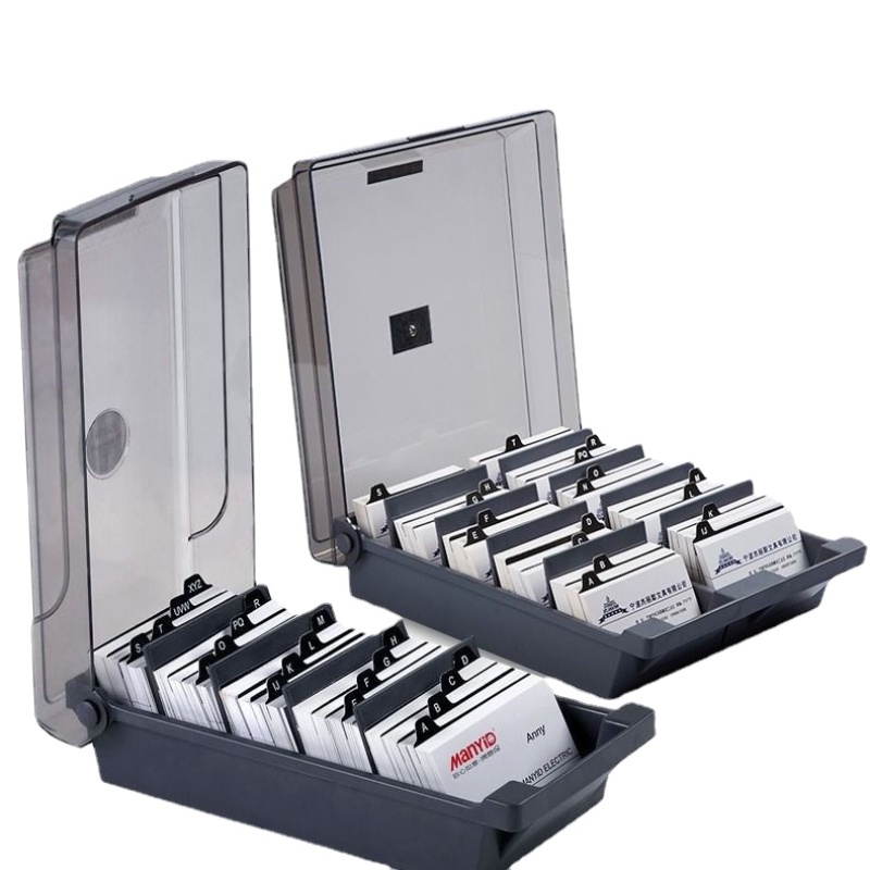 Largecapacity Business Card Holder, Desk Storage Box, Bank Card Holder