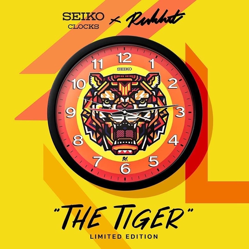 นาฬิกาแขวนผนัง RUKKIT “THE TIGER” LIMITED EDITION รหัส PUA041K | Shopee ...