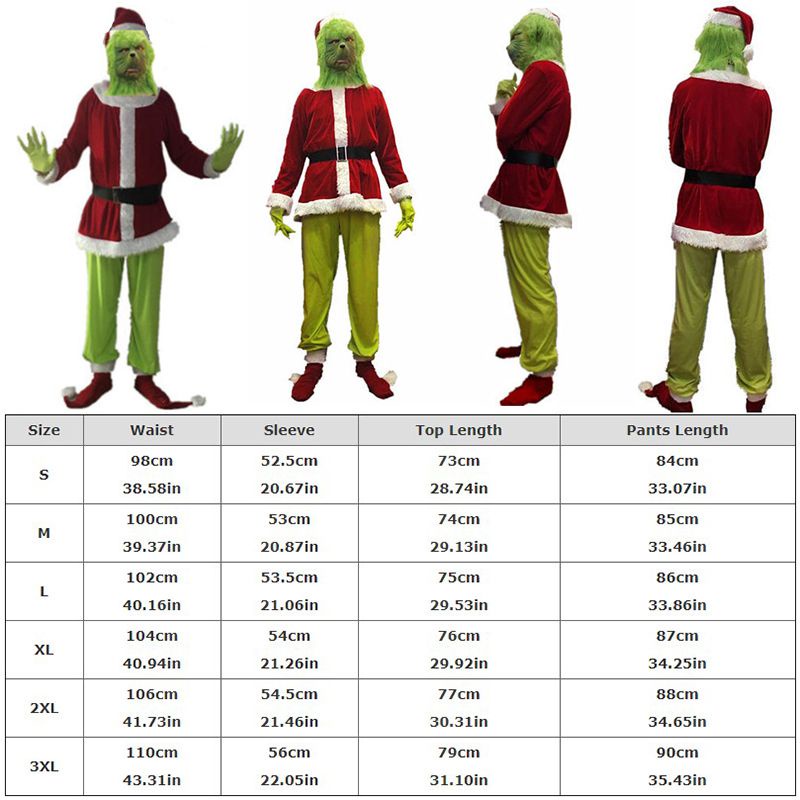 s-3xl-santa-grinch-cosplay-costume-how-the-grinch-stole-christmas-suit-green-fur-grinch-party-performance-halloween-set