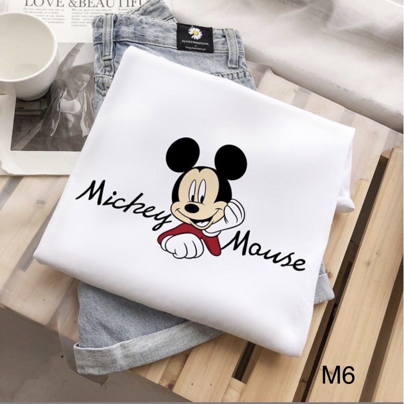 เสื้อยืดmickey-mouseแฟชั่นน่ารัก