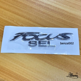 โลโก้ Focus sel ติดท้าย Ford ขนาด 2.5 x 17 cm