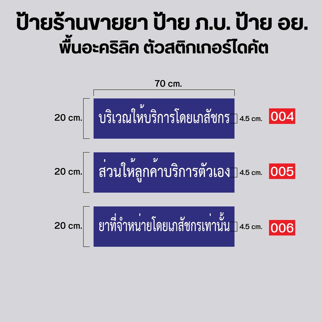 ป้ายร้านขายยา-ป้าย-ภ-บ-ป้าย-อย