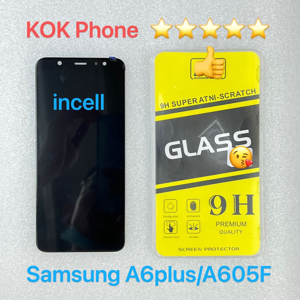 ชุดหน้าจอ Samsung A6plus/A605F incell แถมฟิล์ม | Shopee Thailand