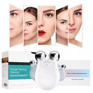 Facial Toning Device Micro Current Rejuvenation Facial Lifting เครื่องนวดหน้า