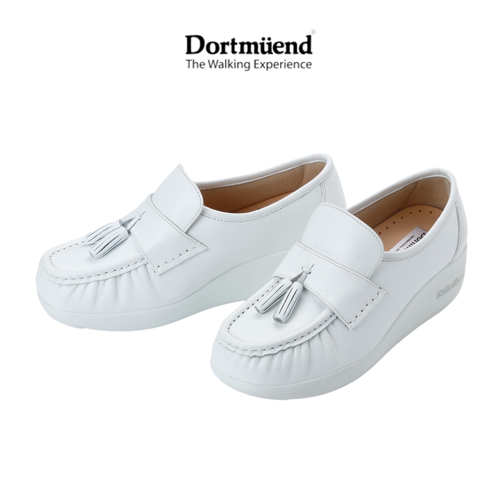 รูปภาพสินค้าแรกของDortmuend ProSeries JS901 002-000 White รองเท้าสุขภาพ รองเท้าหมอและพยาบาล สำหรับผู้ที่ยืน-เดินนาน