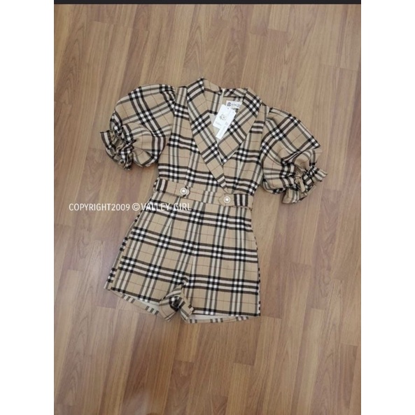 จั้มสูท-burbery-เรียบหรูดูดี-ป้ายvalleygirl-sz-m