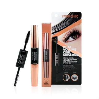 SIVANNA COLORS DUAL VOLUME CURL MASCARA #HF9020 ซีเวนน่า คัลเลอร์ส ดูเอิล วอลุ่ม เคิร์ล มาสคาร่า