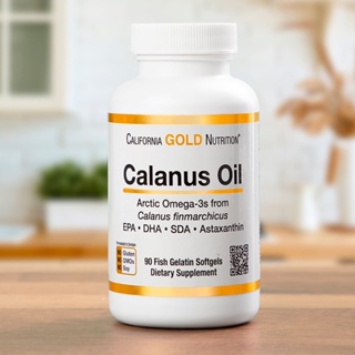 California Gold Nutrition, Calanus Oil, 500 mg, 90 Fish Gelatin