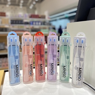 Miniso แปรงสีฟันไฟฟ้า Multi-color Electric Toothbrush Kit