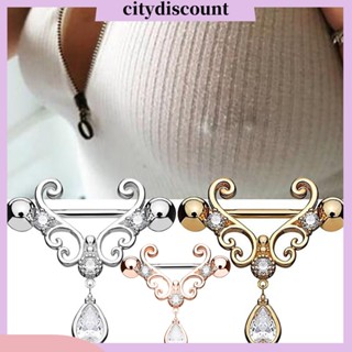 &lt;citydiscount&gt; เครื่องประดับแฟชั่น จิวเจาะร่างกาย จิวสะดือ ประดับพลอยเทียม แนวเซ็กซี่