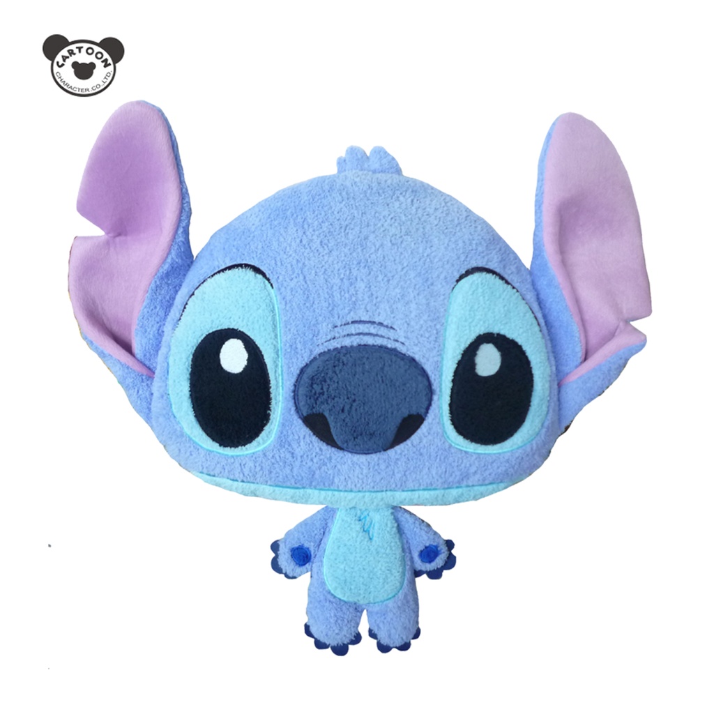 disney-หมอนหน้า-stitch-ตัวห้อย-ผ้าขน-สินค้าลิขสิทธิ์แท้-ส่งตรงจากโรงงานผู้ผลิต