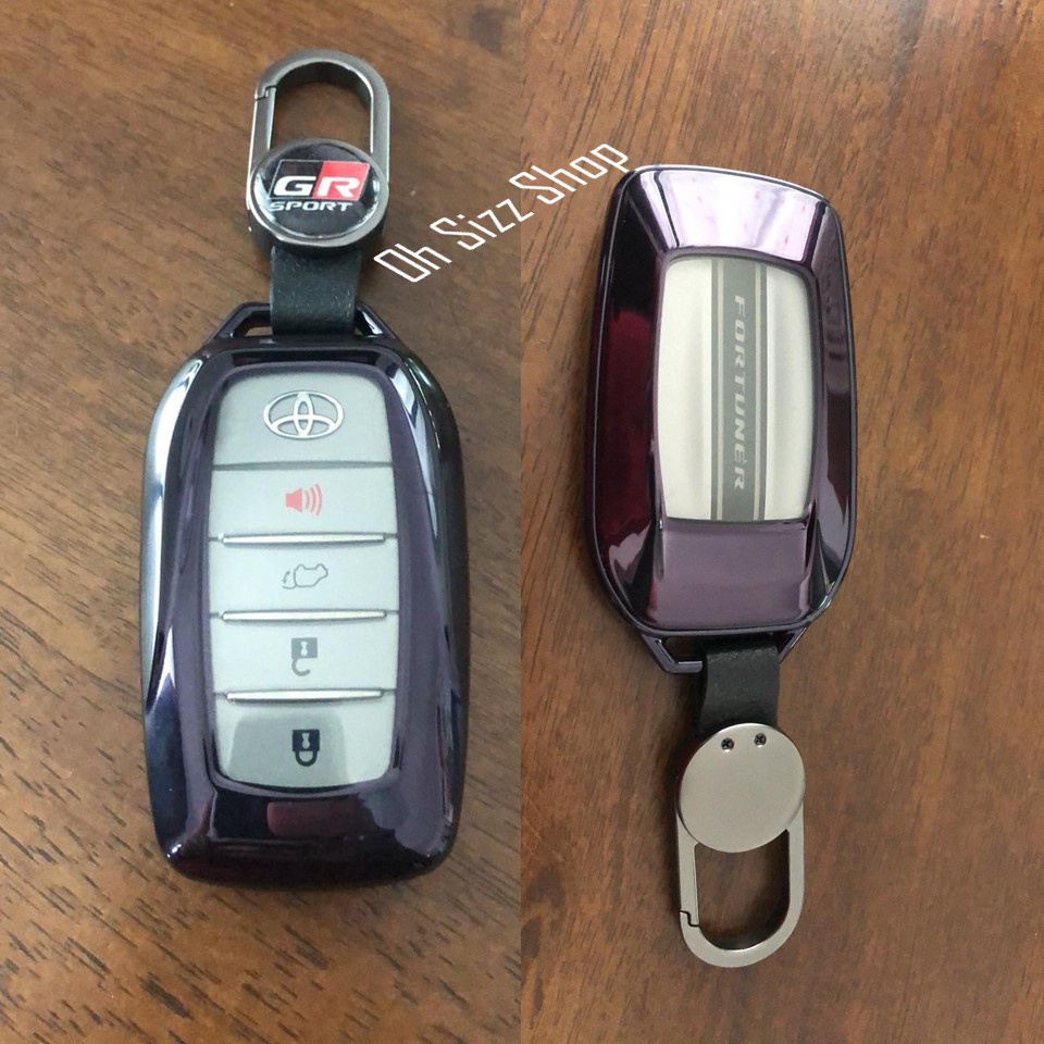เคสรีโมทรถ Legender 2022 พวงกุญแจ GR ฝาหน้าปุ่มใสและหลังใสเห็นโลโก้ กัน ...