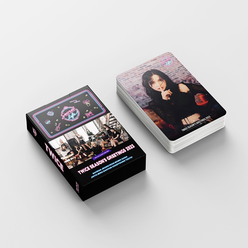 โปสการ์ด-twice-photocard-2023-seasons-greeting-album-lomo-55-ชิ้น-กล่อง-พร้อมส่ง