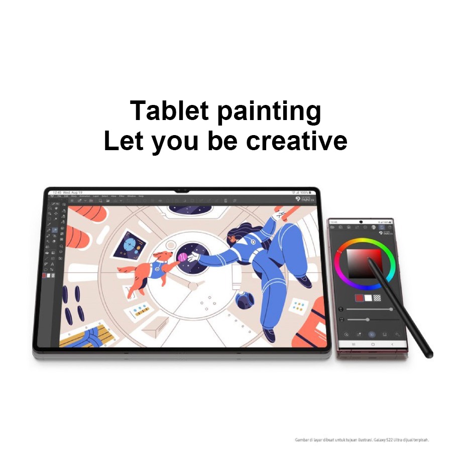 ภาพสินค้าส่งซองหนัง+ส่งแป้นพิมพ์ 2022ใหม่ Sansumg Galaxy Tab S8+ยาเม็ด 10.8นิ้ว แรม16GB รอม512GB แท็บเล็ตราคาถูก รับประกัน2ปี จากร้าน buddy_rinh_tablet บน Shopee ภาพที่ 5