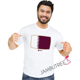 Jambutree 2022 FIFA World Cup Logo Qatar Football Team Supporter T-Shirt Streetwear Tee Bola Sepak Tshirt Baju